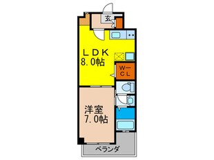 石塚ハイムの物件間取画像